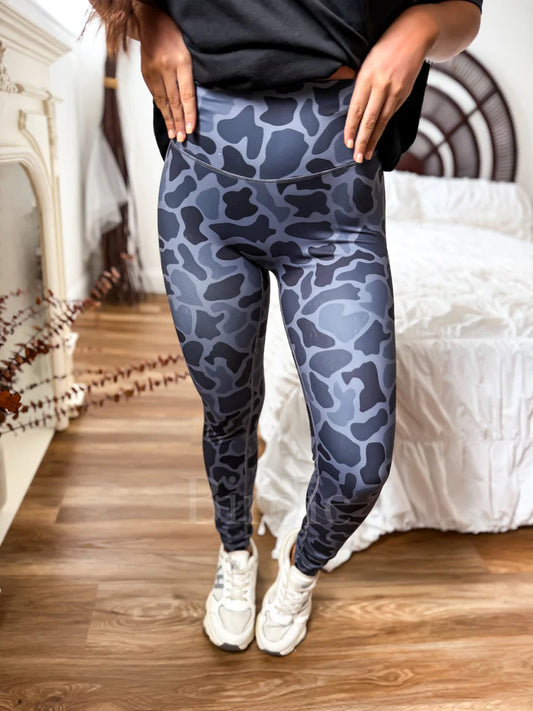 Black Out Camo Sculpt Leggings