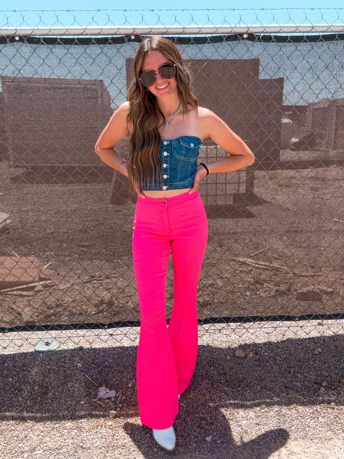 Rodeo Denim Tube Top