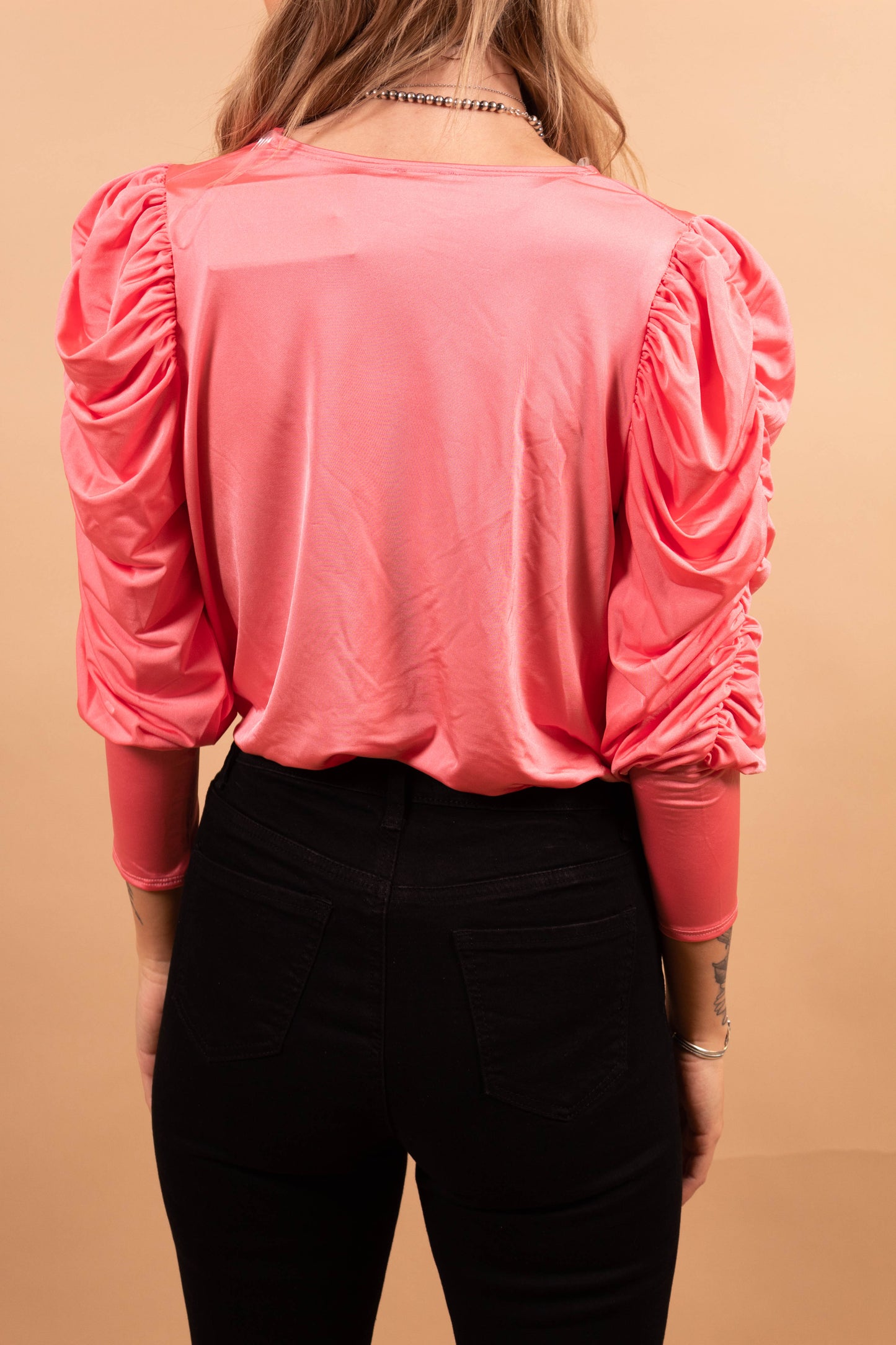 Coral Brunchin Bodysuit