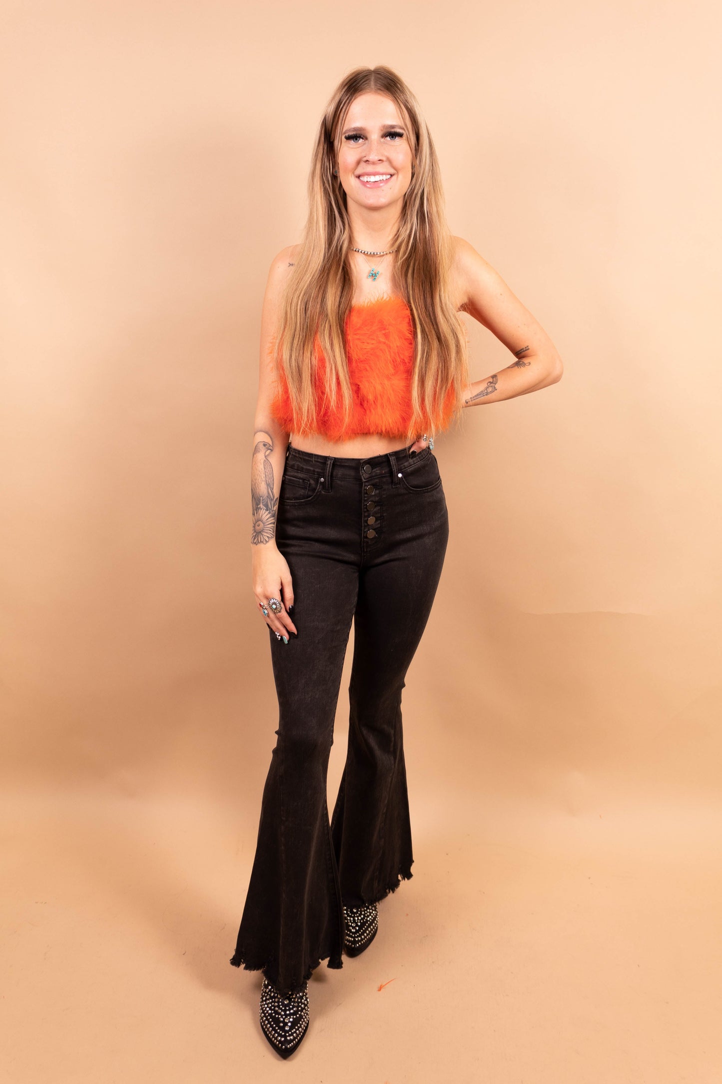 Rowdy Feather Top