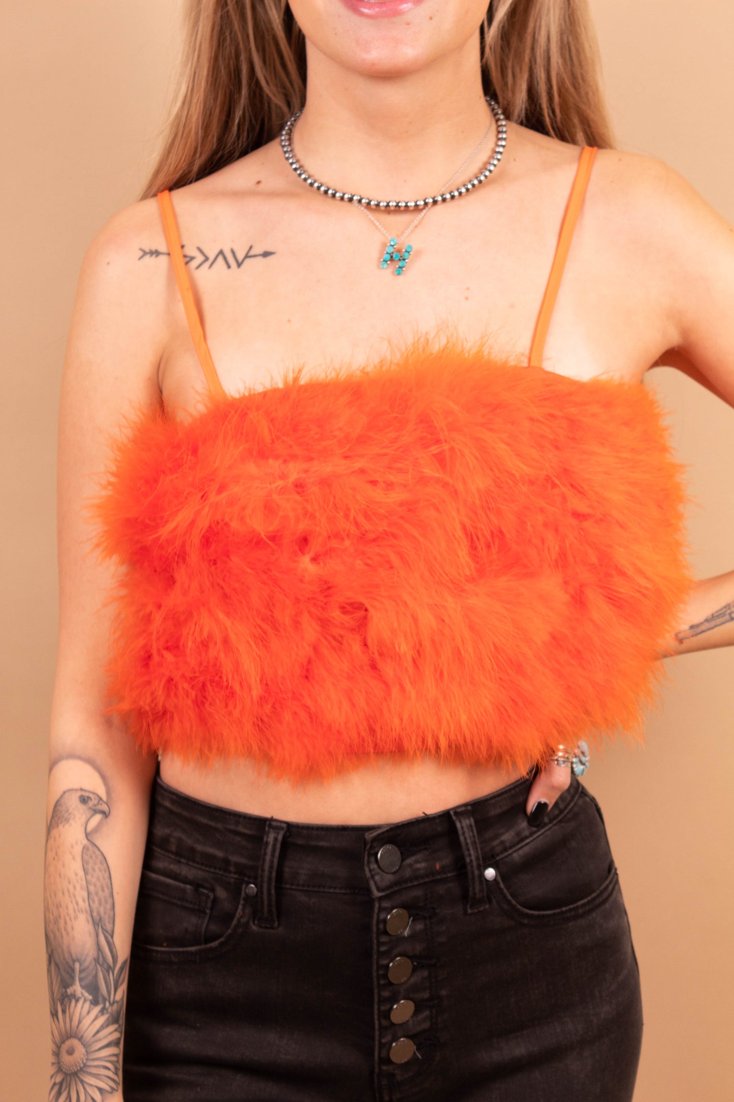 Rowdy Feather Top