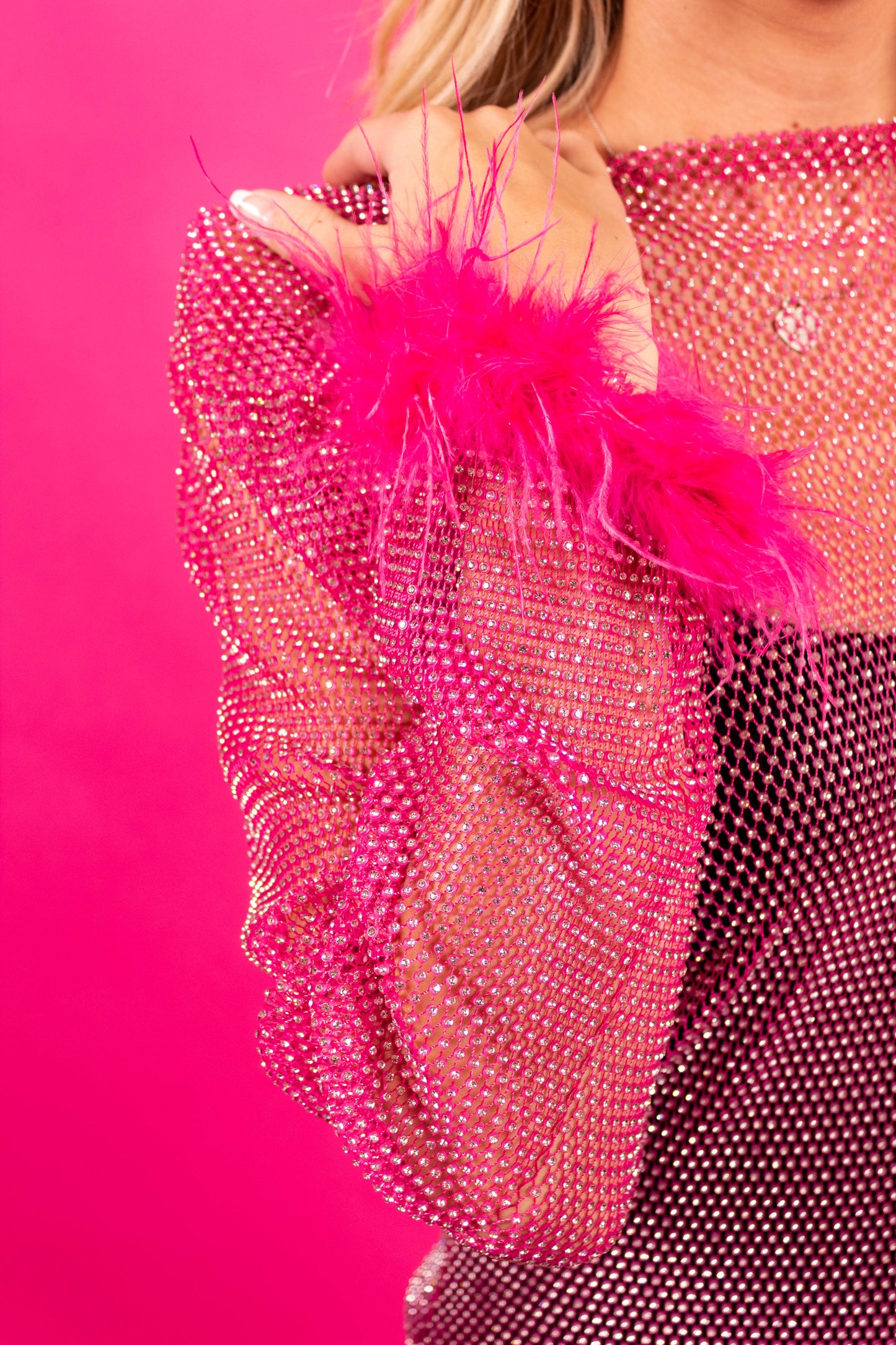 Vegas Barbie Mesh Dress