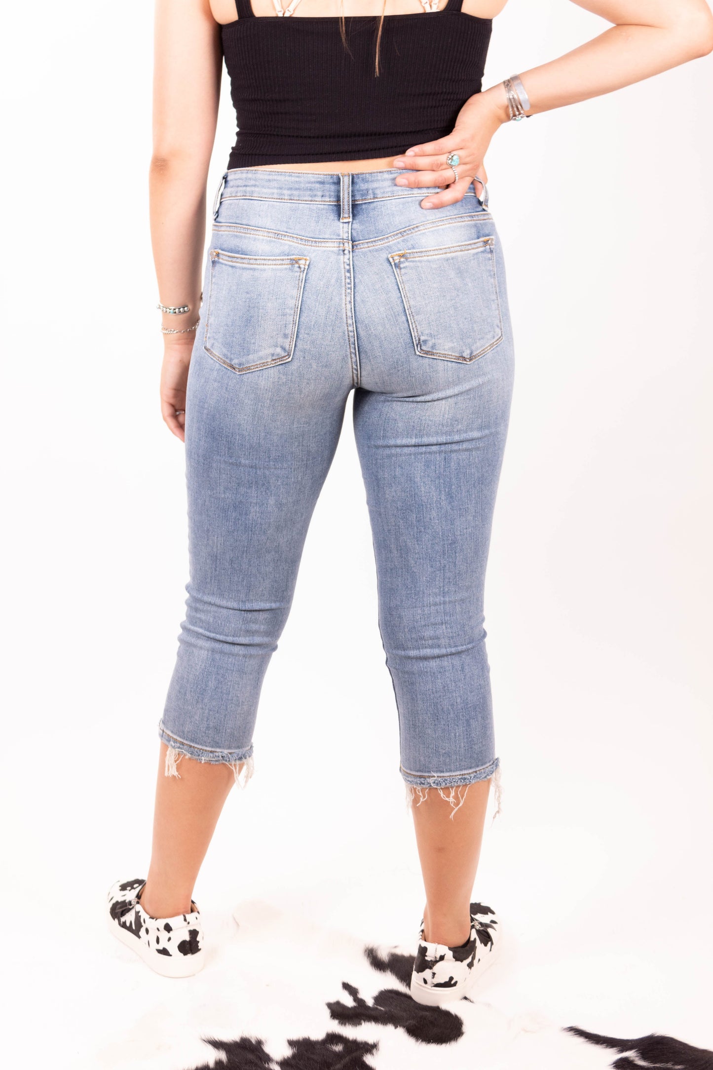 Capri Blue Judy Blue Denim Jeans