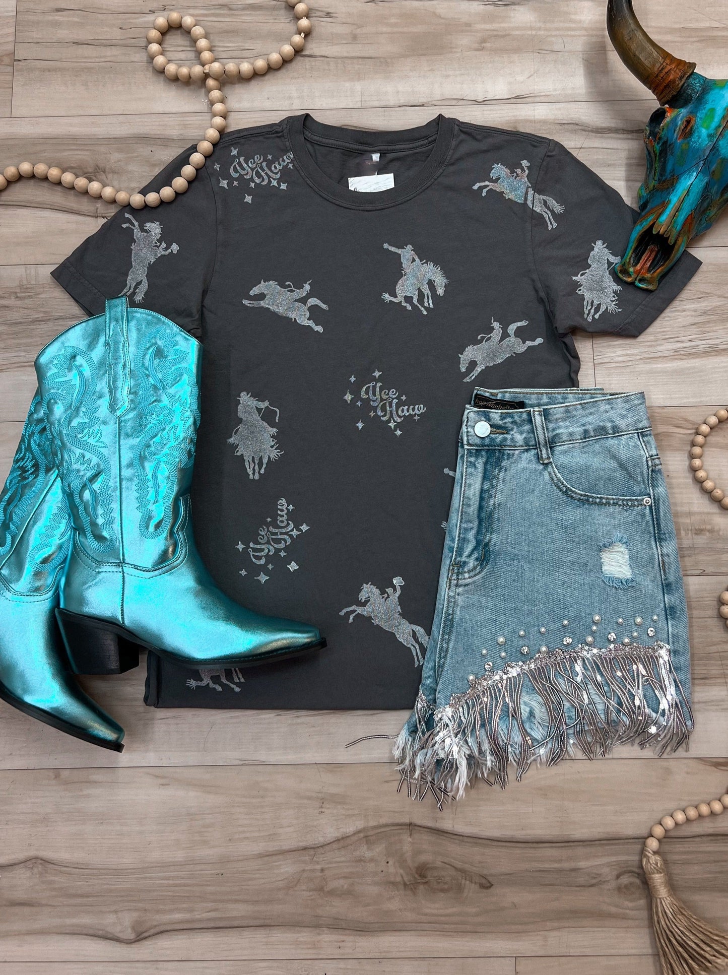 Buckaroo Stamped Tee