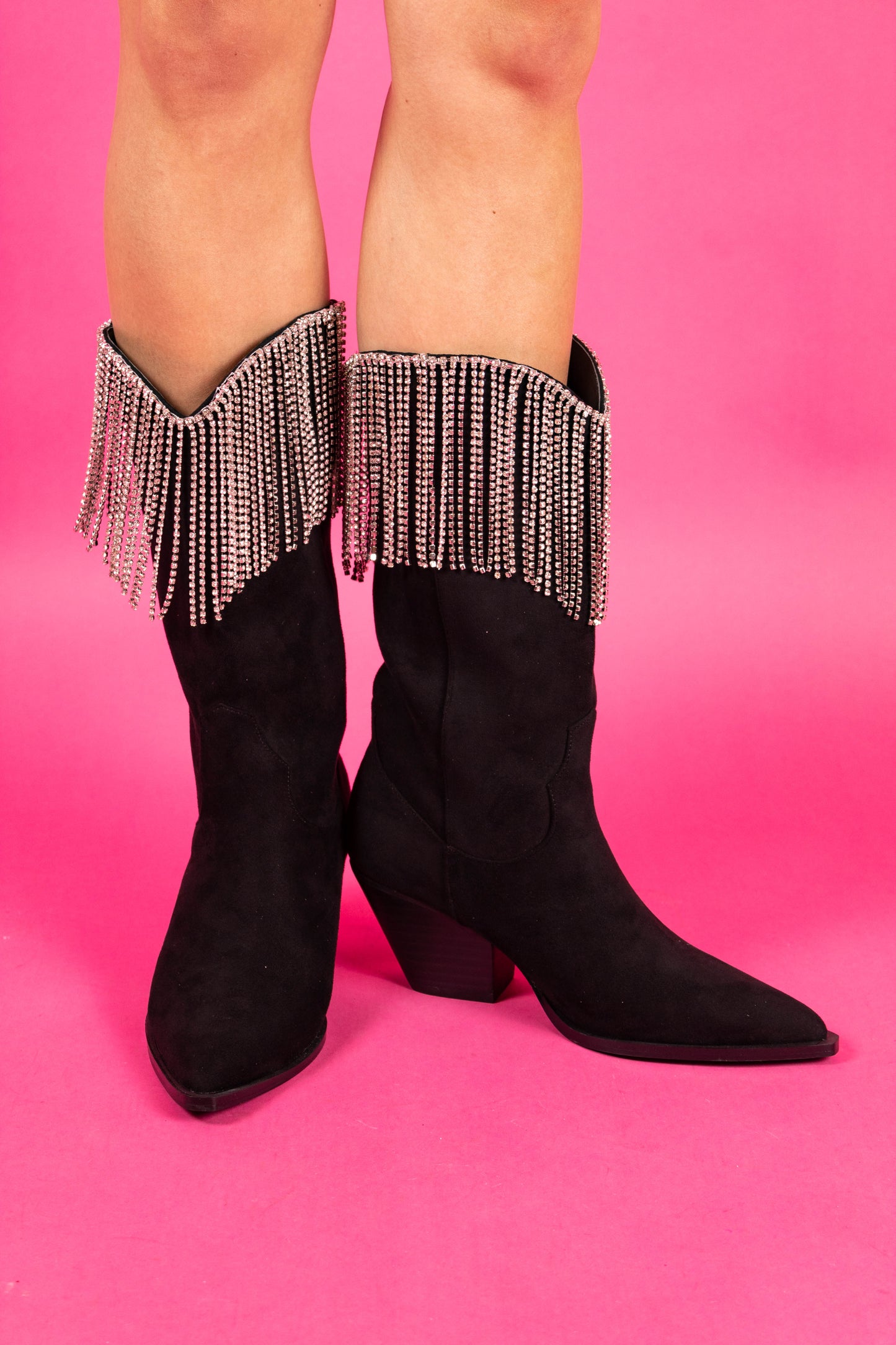Rhinestone Cowgirl Midnight Cowboy Boots