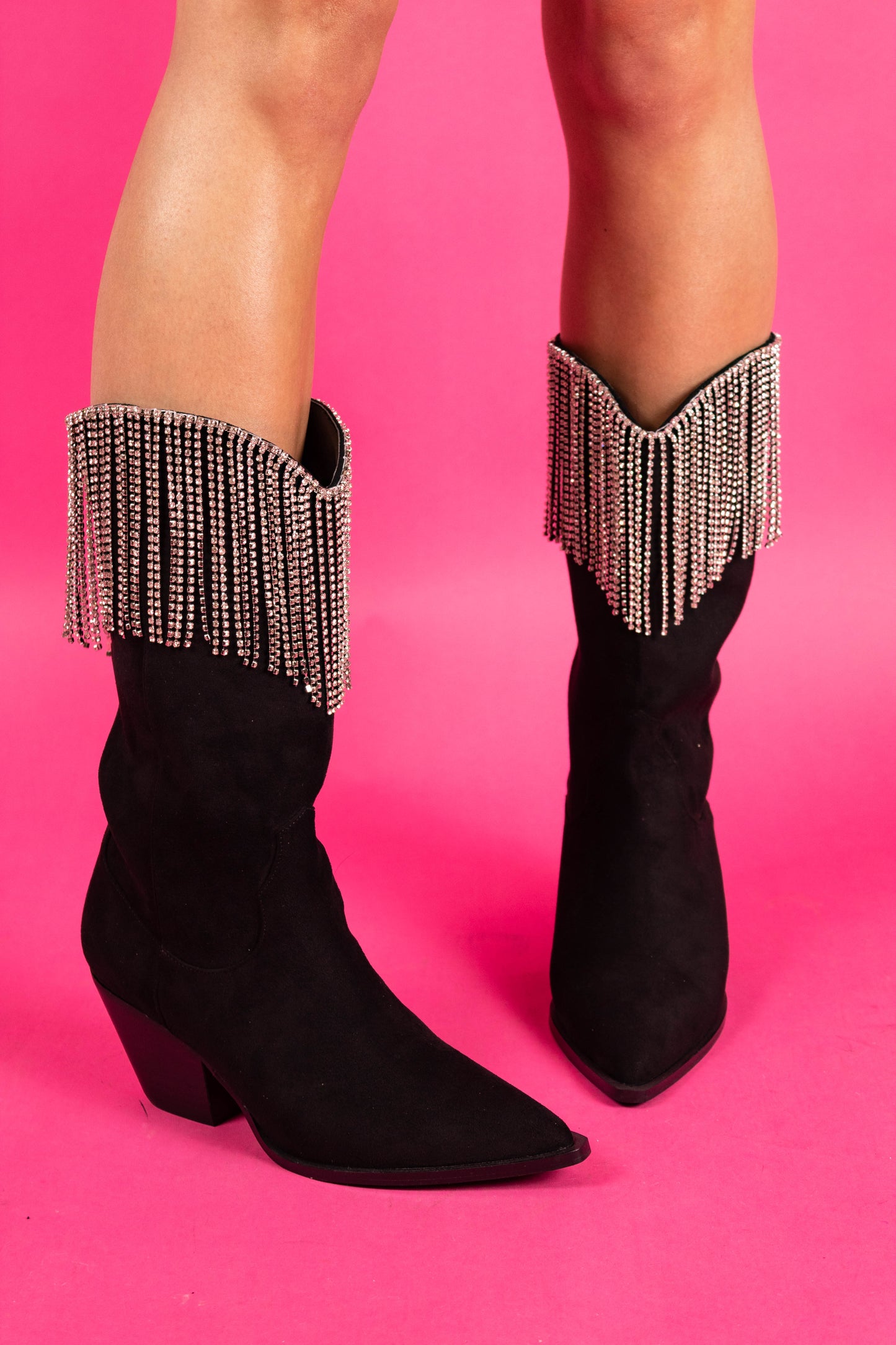 Rhinestone Cowgirl Midnight Cowboy Boots
