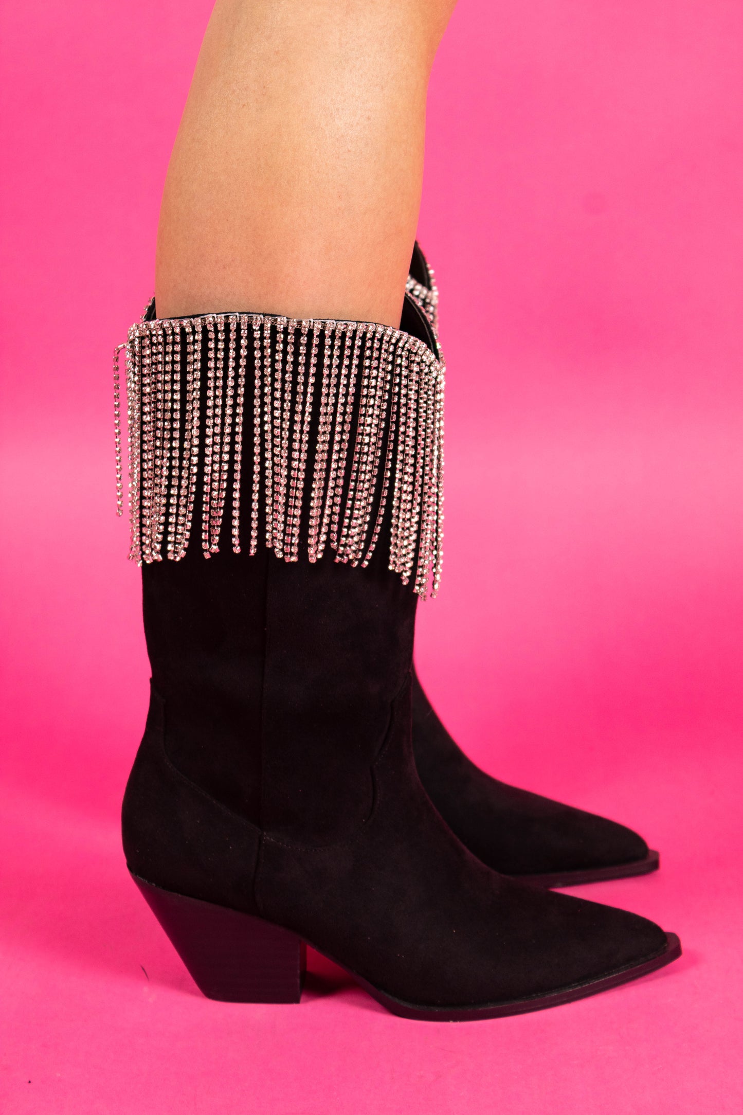 Rhinestone Cowgirl Midnight Cowboy Boots