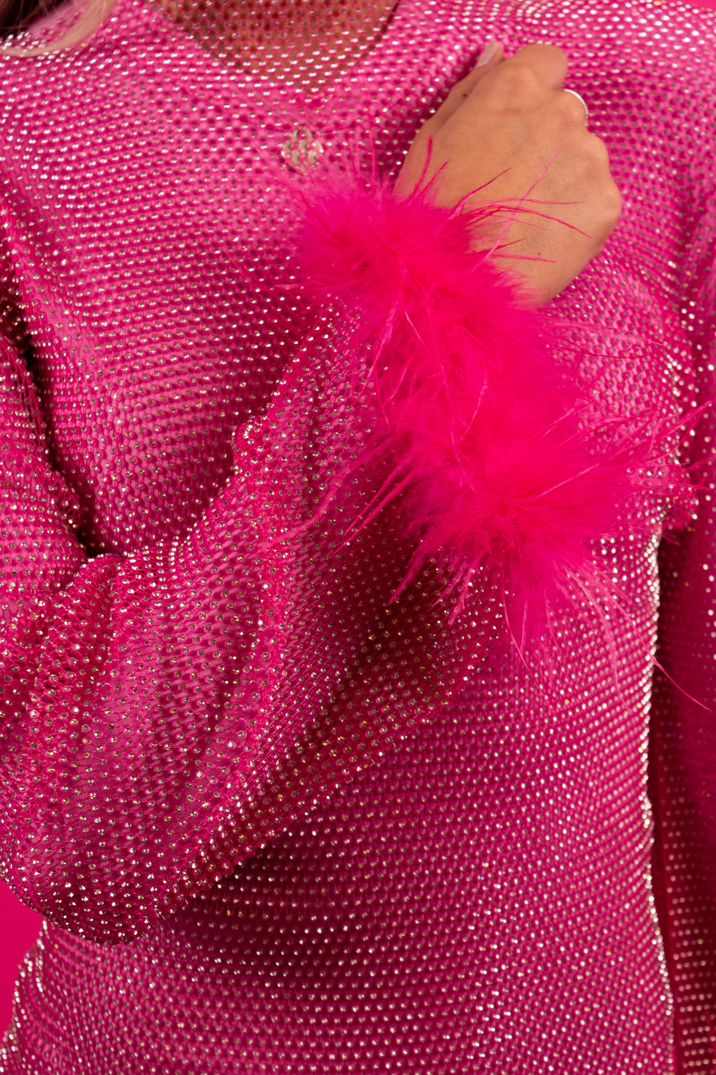 Vegas Barbie Mesh Dress