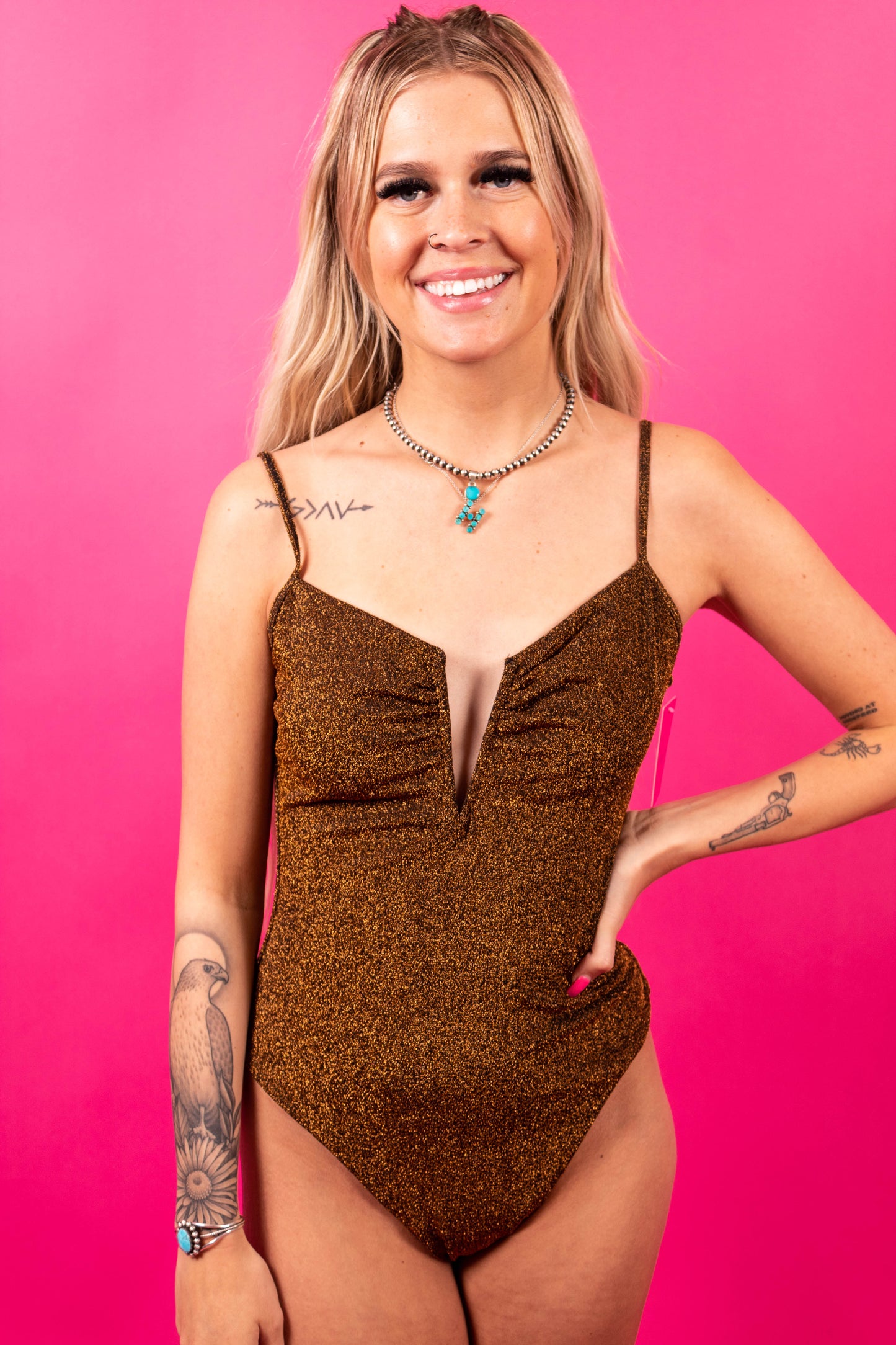 Tilly Copper Swim One Piece