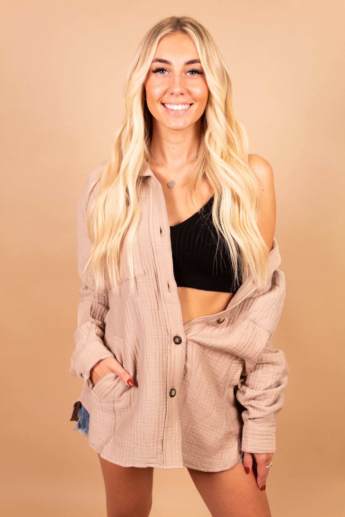 Loretta Linen Shacket