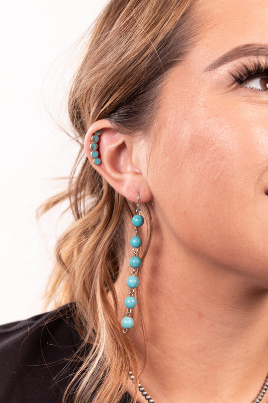 Trail Of Turquoise Dangles