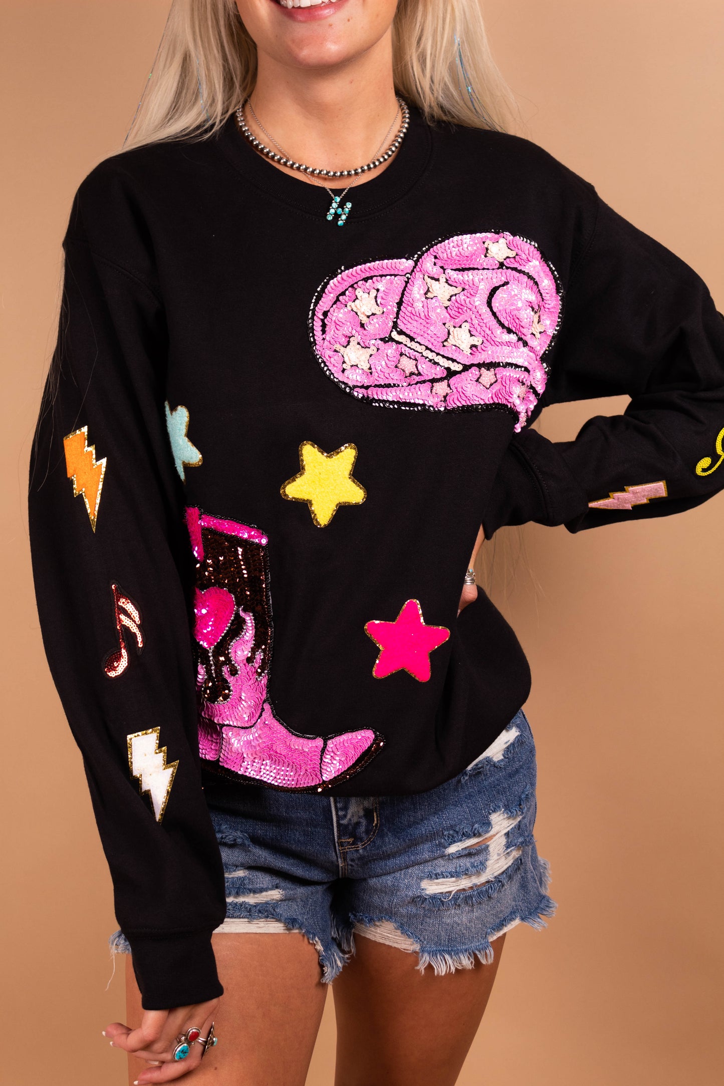 Nashville Babe Crew Neck Sweatshirt