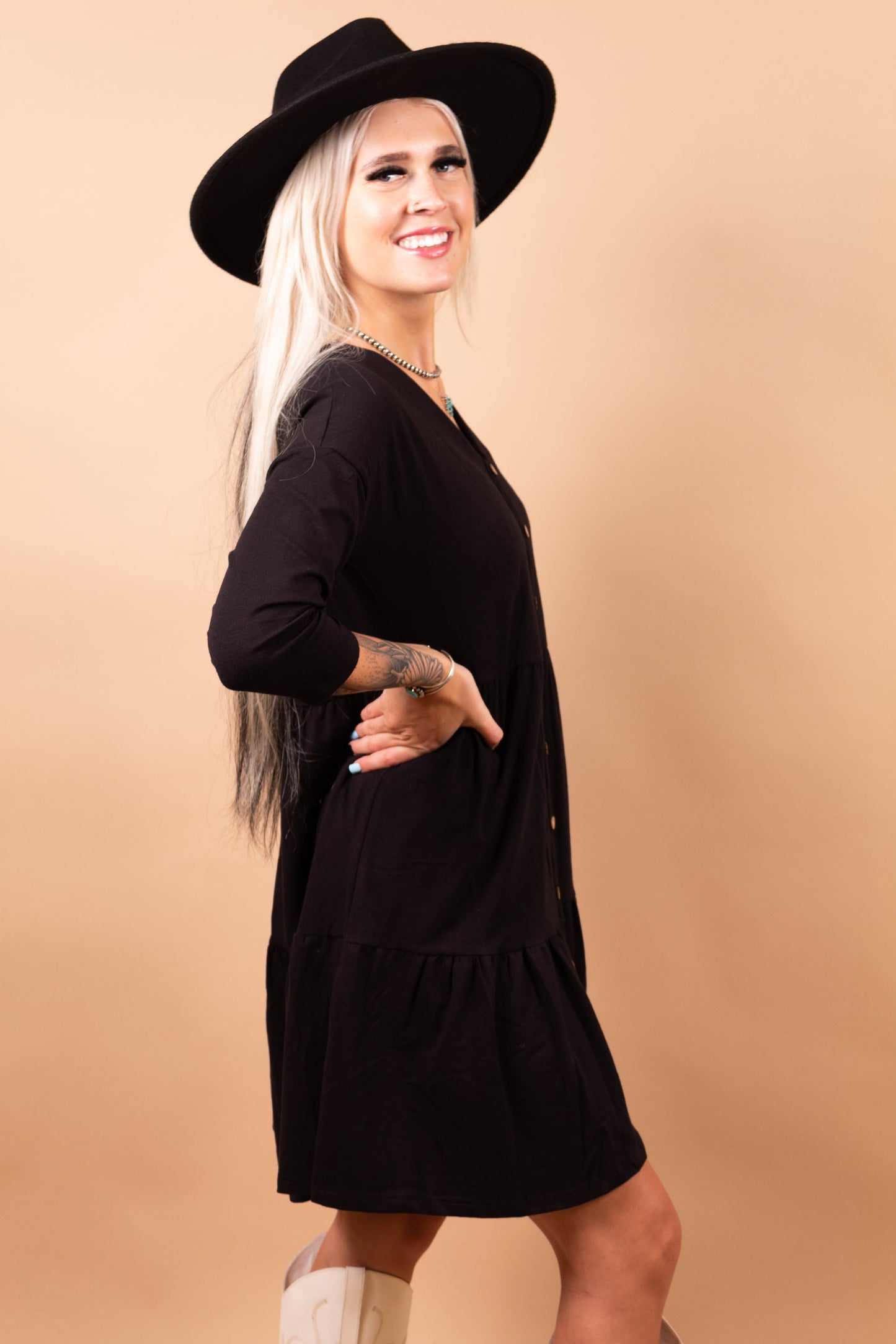 On The Town Midi Dress
