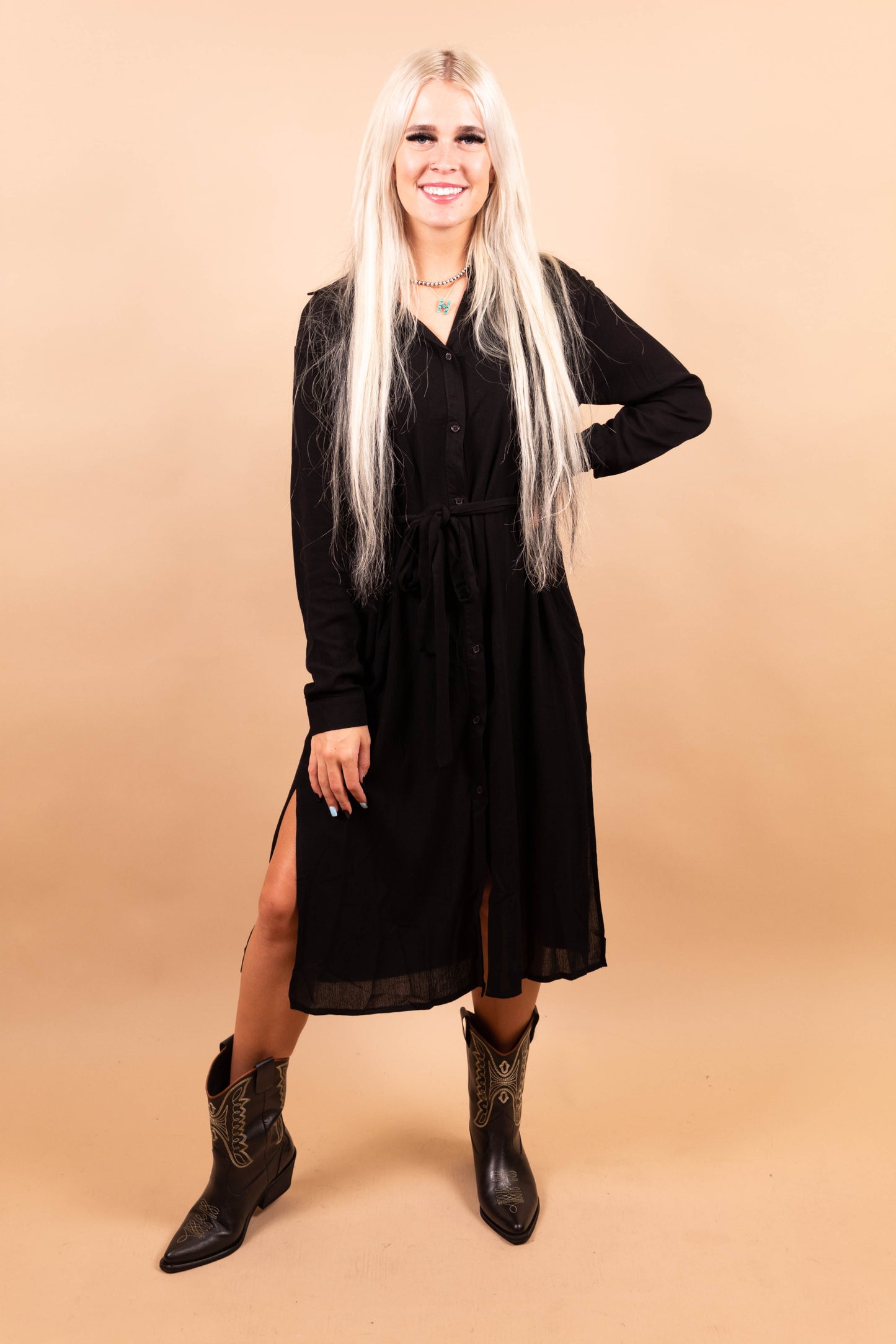 Midnight Out Midi Dress