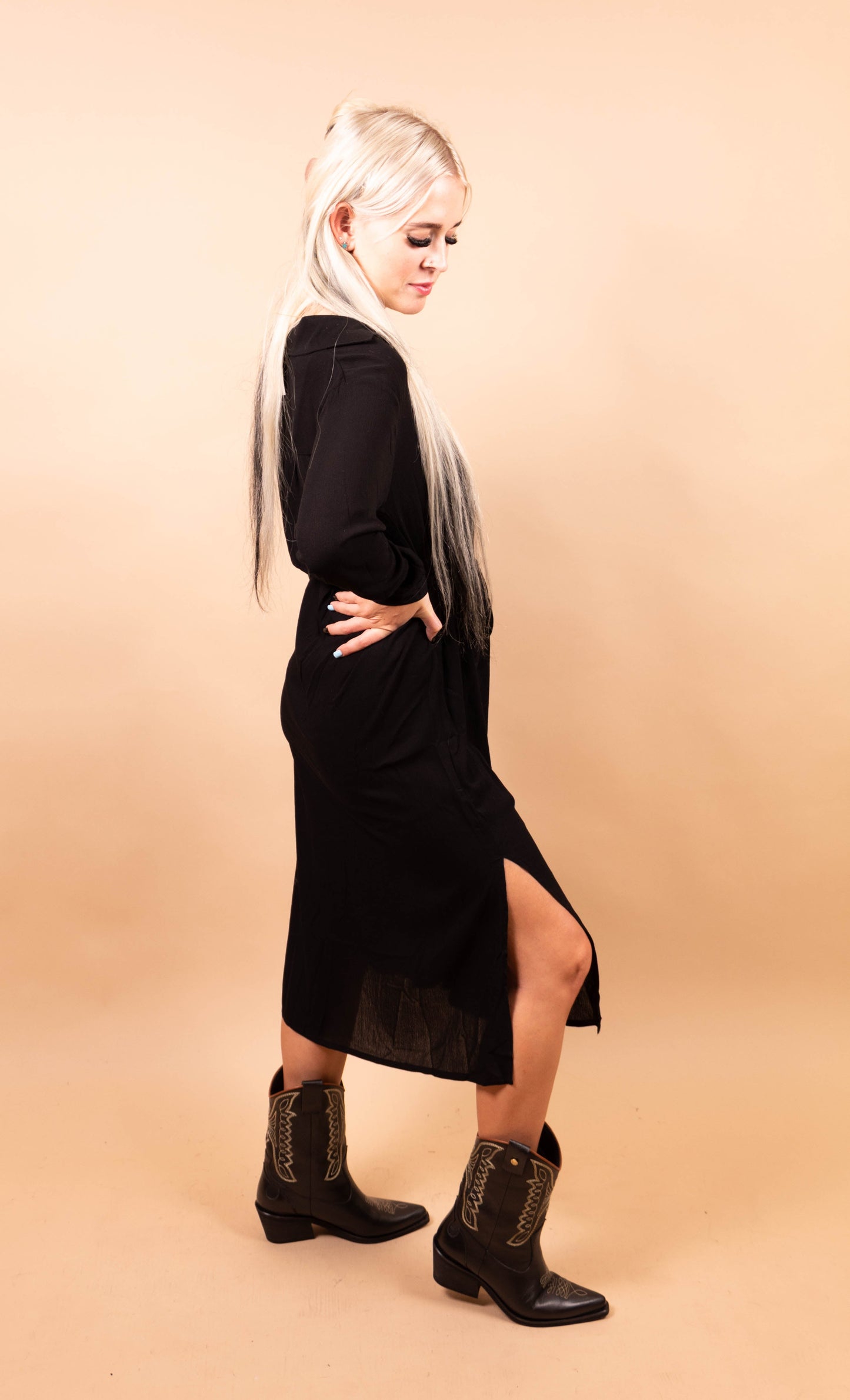 Midnight Out Midi Dress