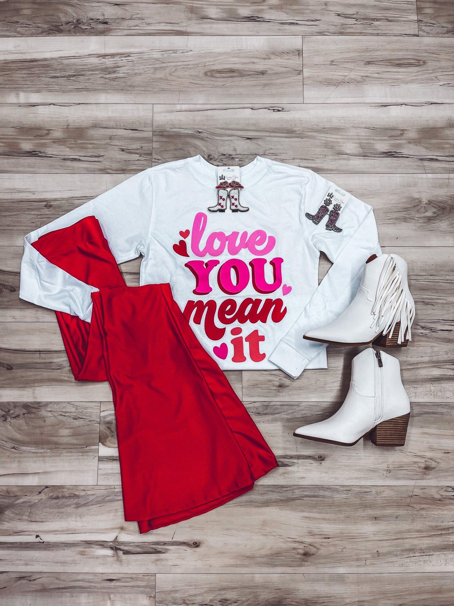 Love You, Mean It Tee