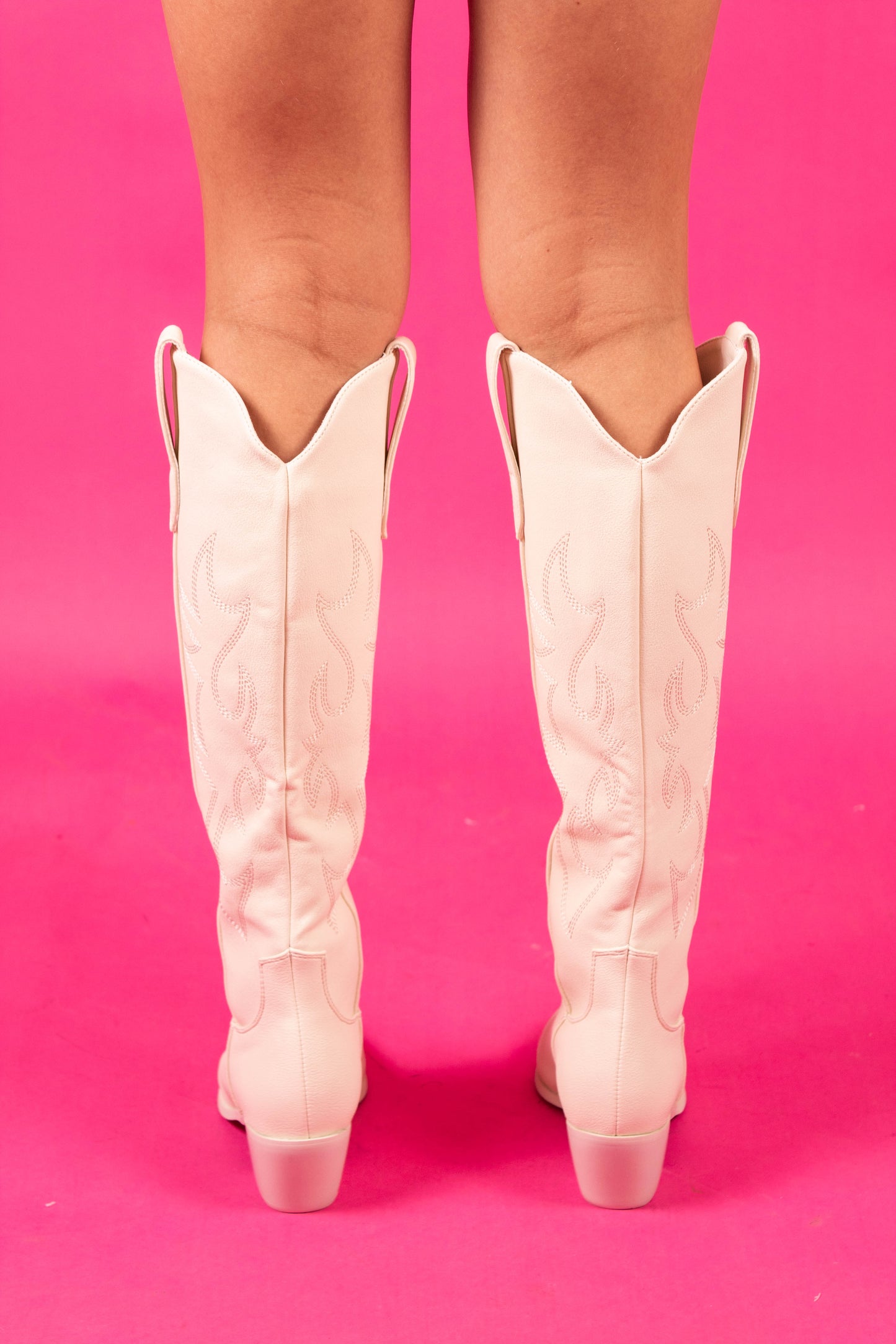 Festival Bone Stitch Cowboy Boots