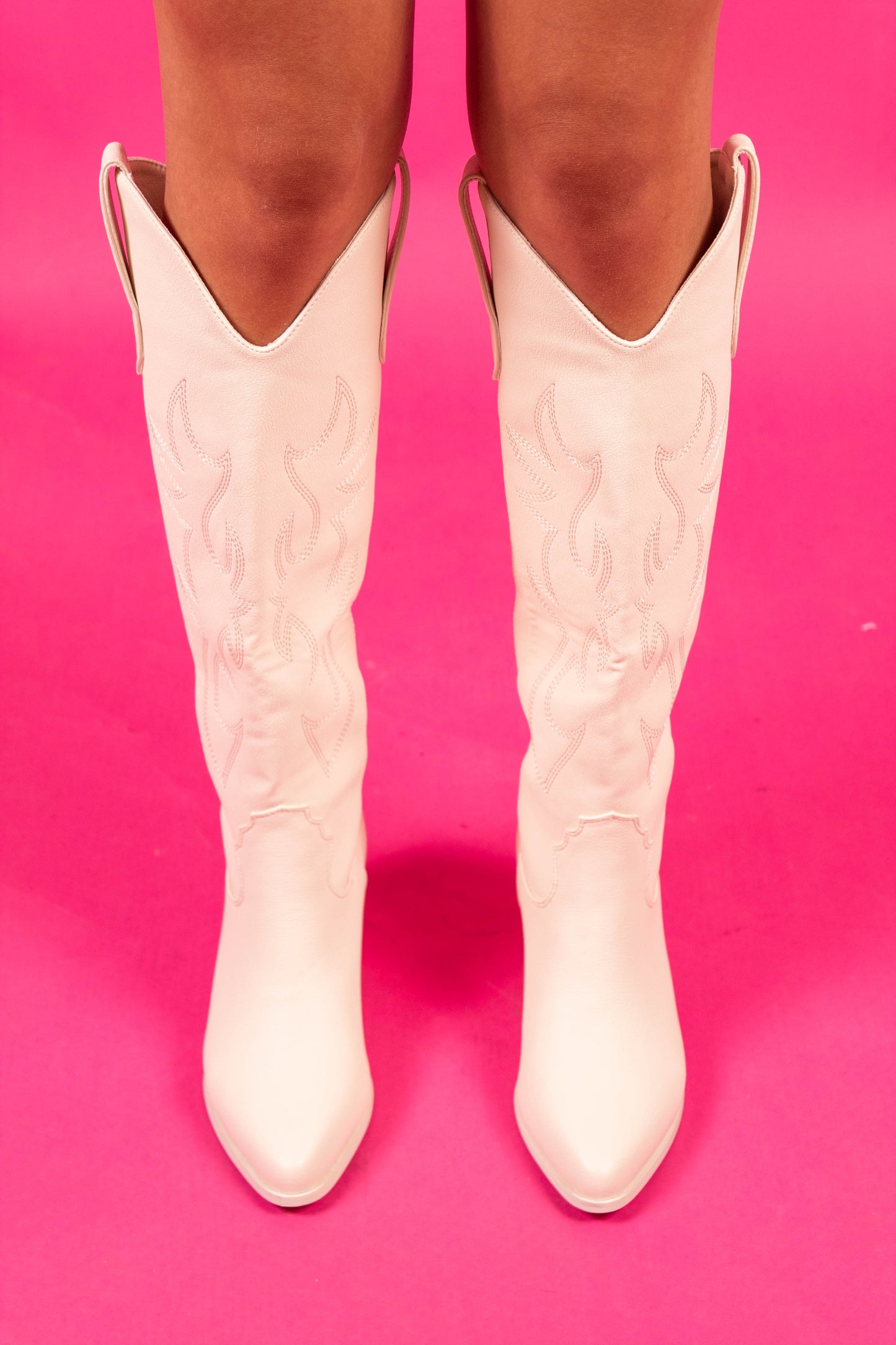 Festival Bone Stitch Cowboy Boots