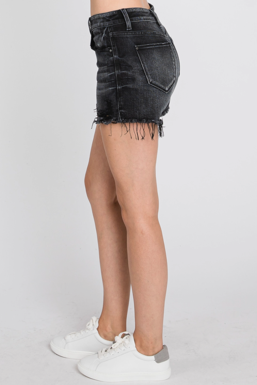 Midnight Beachin' Denim Shorts