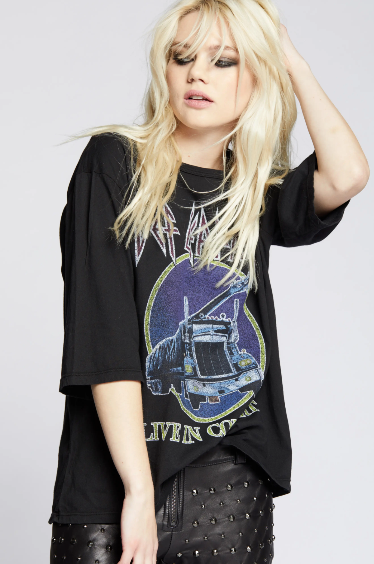 Recycled Karma Def Leopard Tee