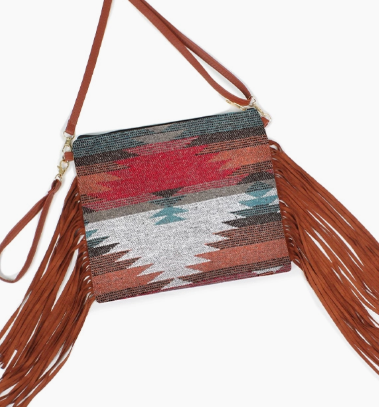 Montana Fringe Crossbody Purse