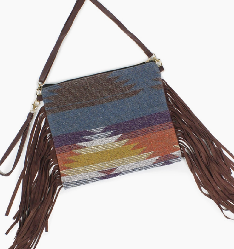 Montana Fringe Crossbody Purse