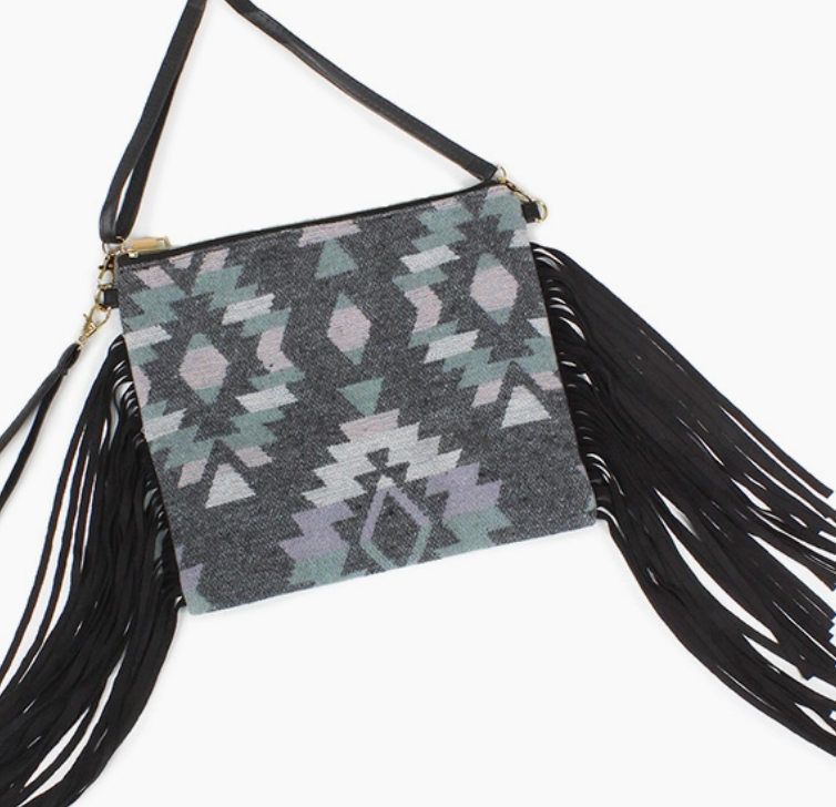 Montana Fringe Crossbody Purse