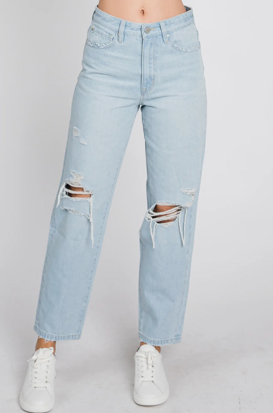 Darlin Rigid Mom Denim Jeans