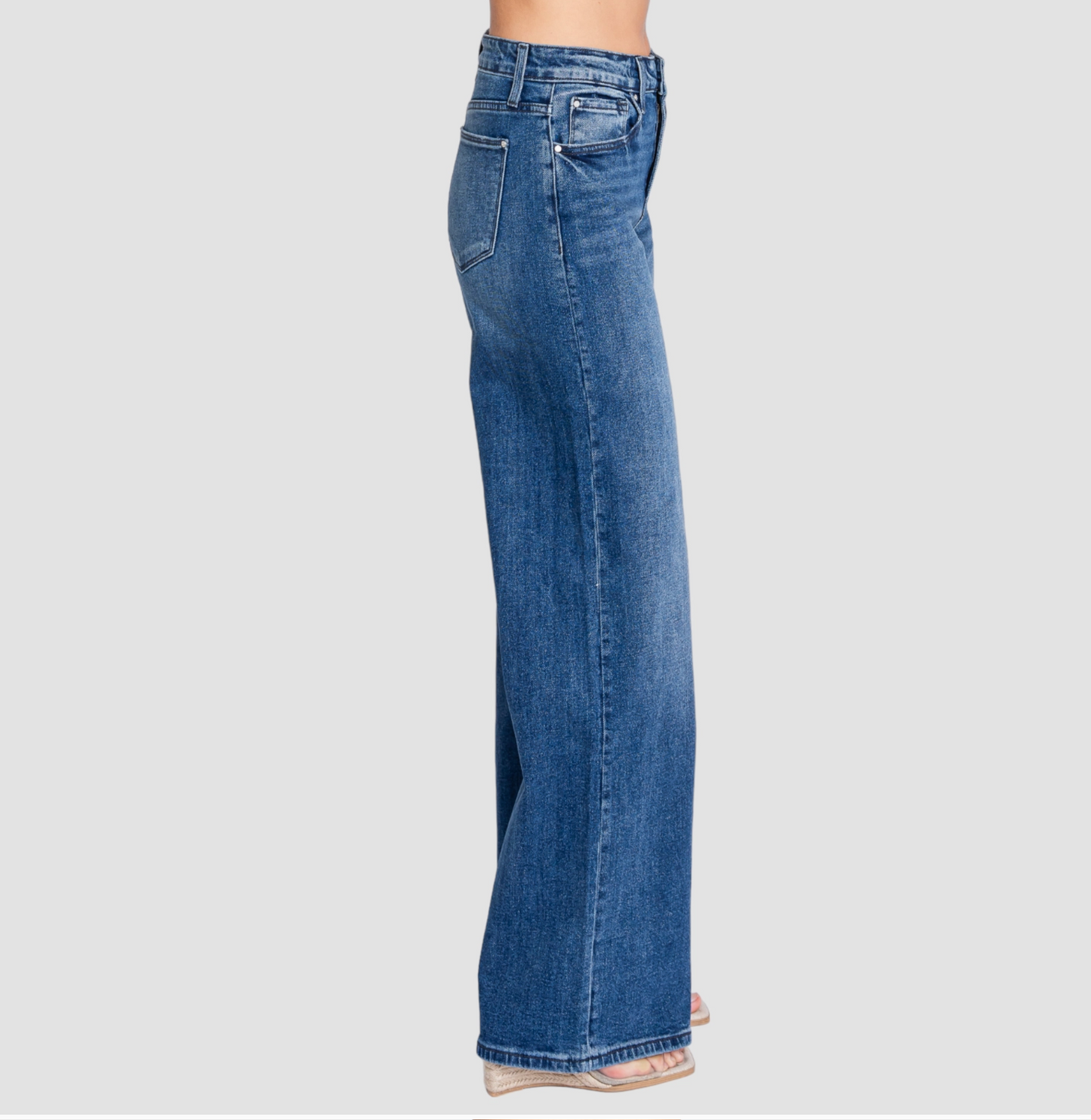 Zona Wide Leg Denim Jeans