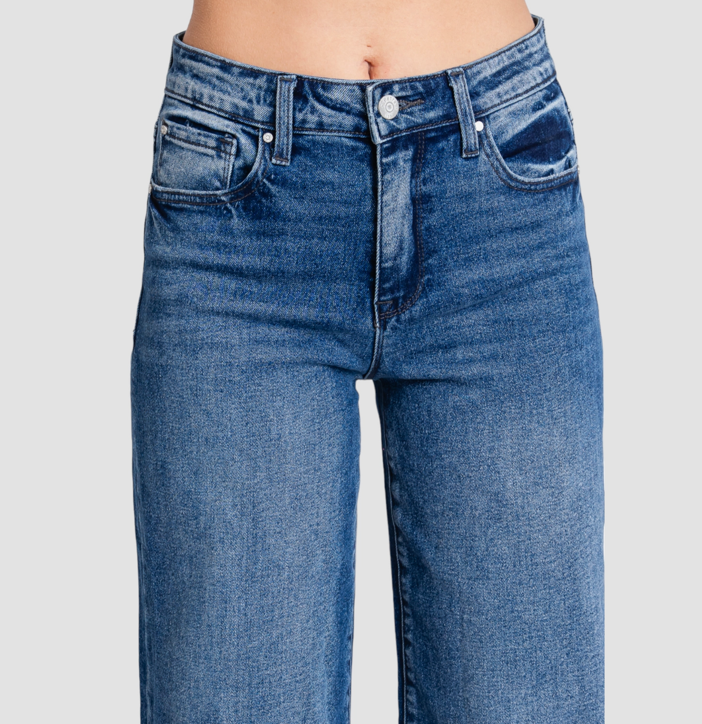 Zona Wide Leg Denim Jeans