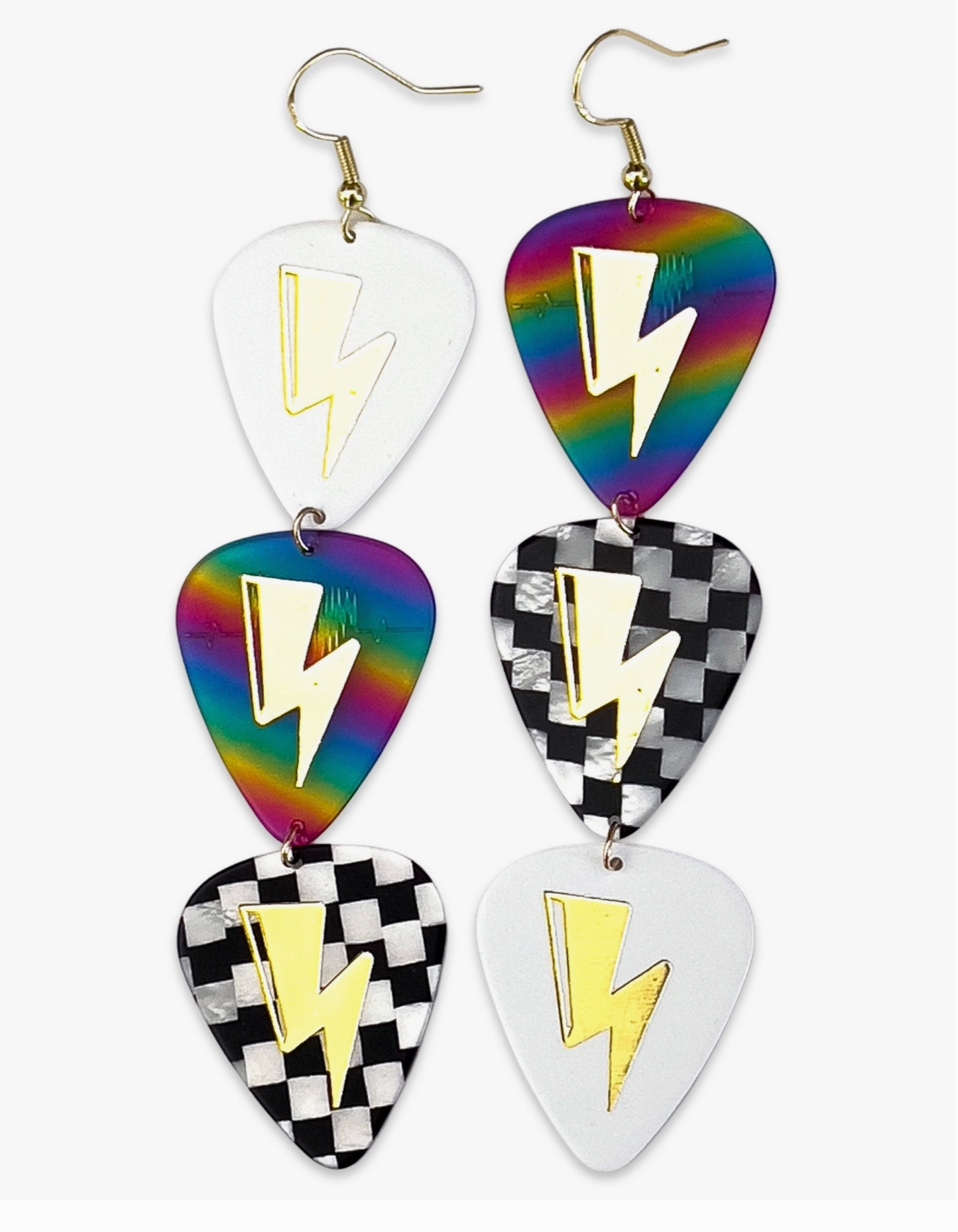 Bubble Pop Electric Groupie Love Earrings
