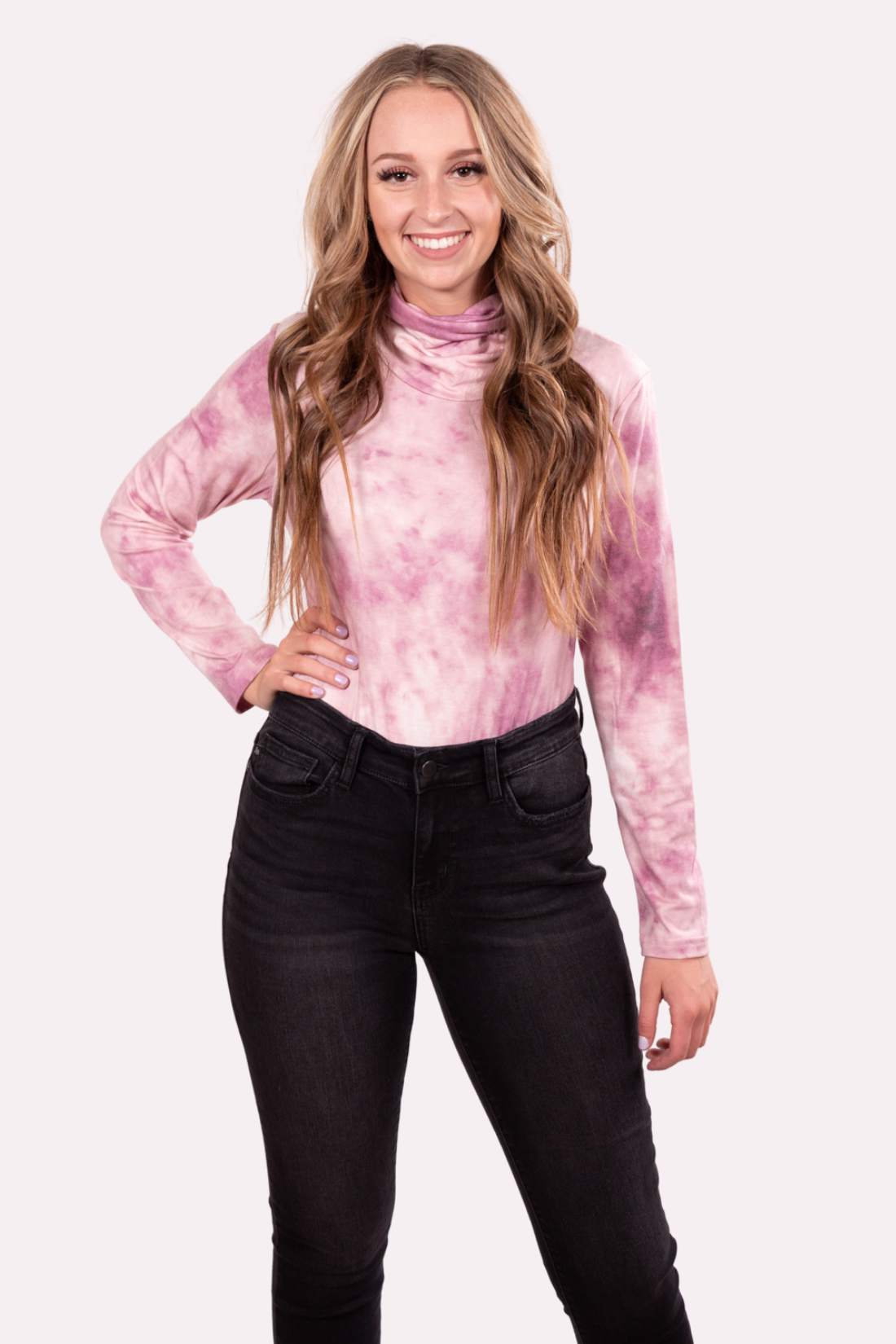 Sorbet Mock Neck Body Suit