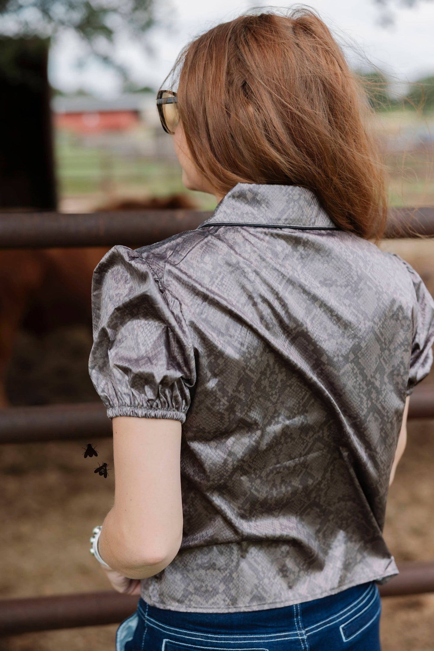 DIAMONDBACK TIE FRONT TOP