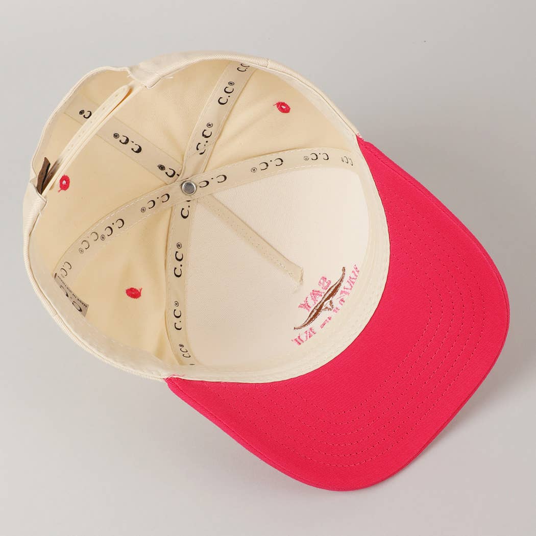 Say When  Mustache Tombstone Two-Tone Trucker Hat