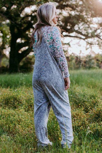 Turquoise and Skeleton Yeehaw Mesh Top