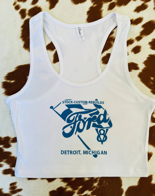FORD Crop Tank Top