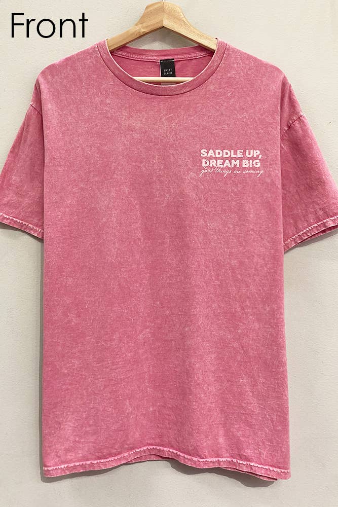 Saddle Up Cowboy Graphic Tee