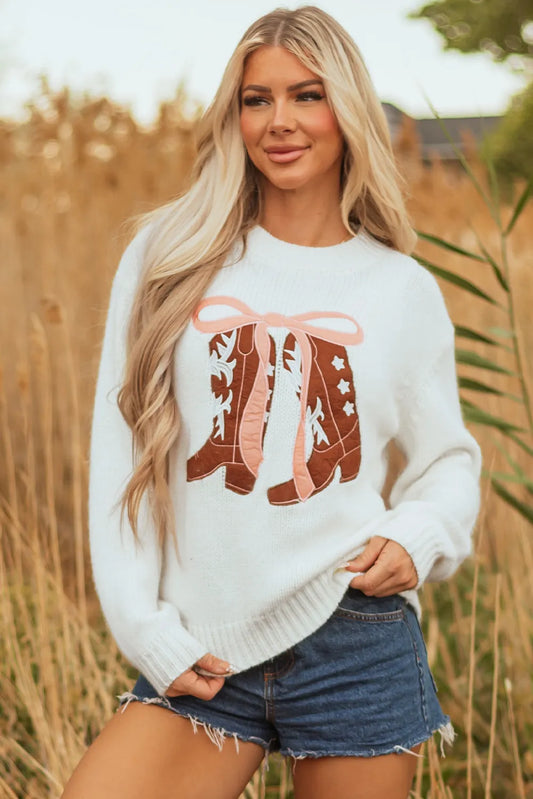 Boot Scootin Knit Sweater