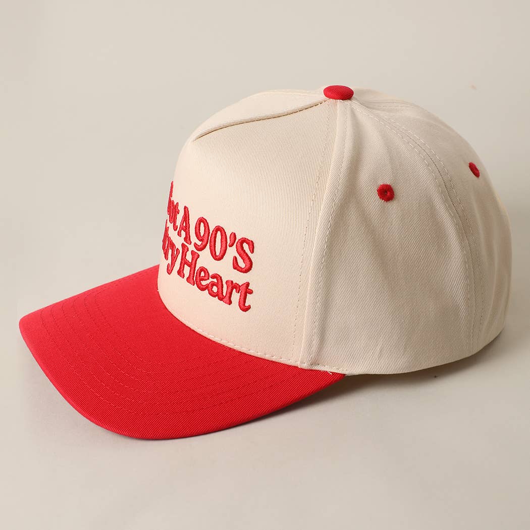 I've Got A 90's Country Heart 3D Embroidered Trucker Hat