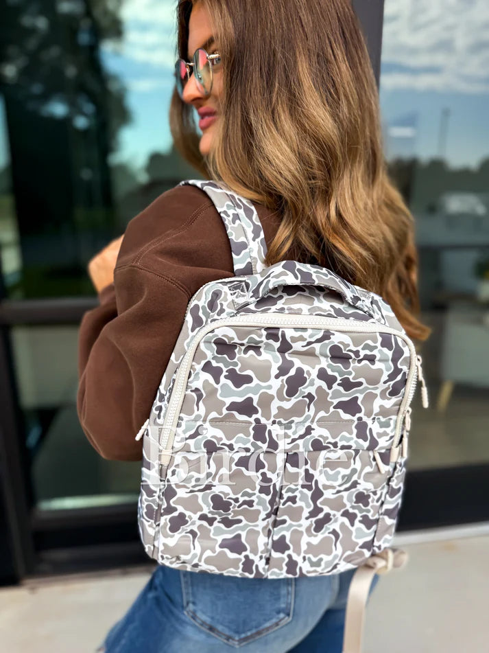 Camo Laptop Back Pack