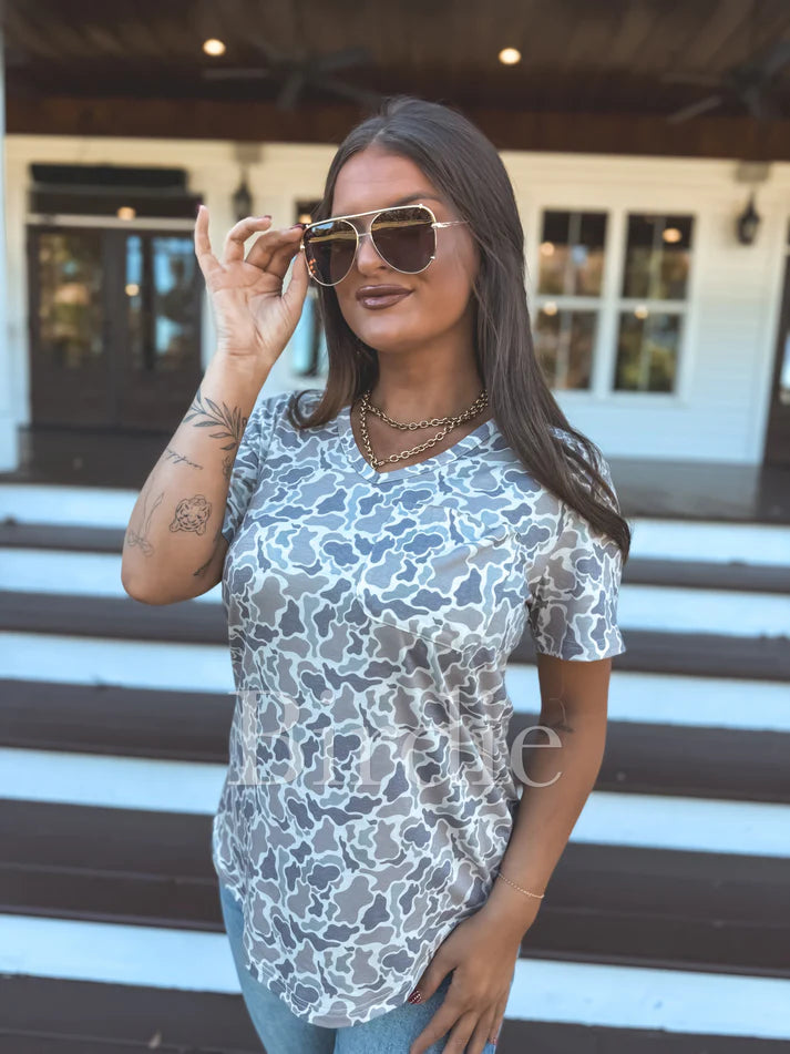 Duck Camo Pocket Tee