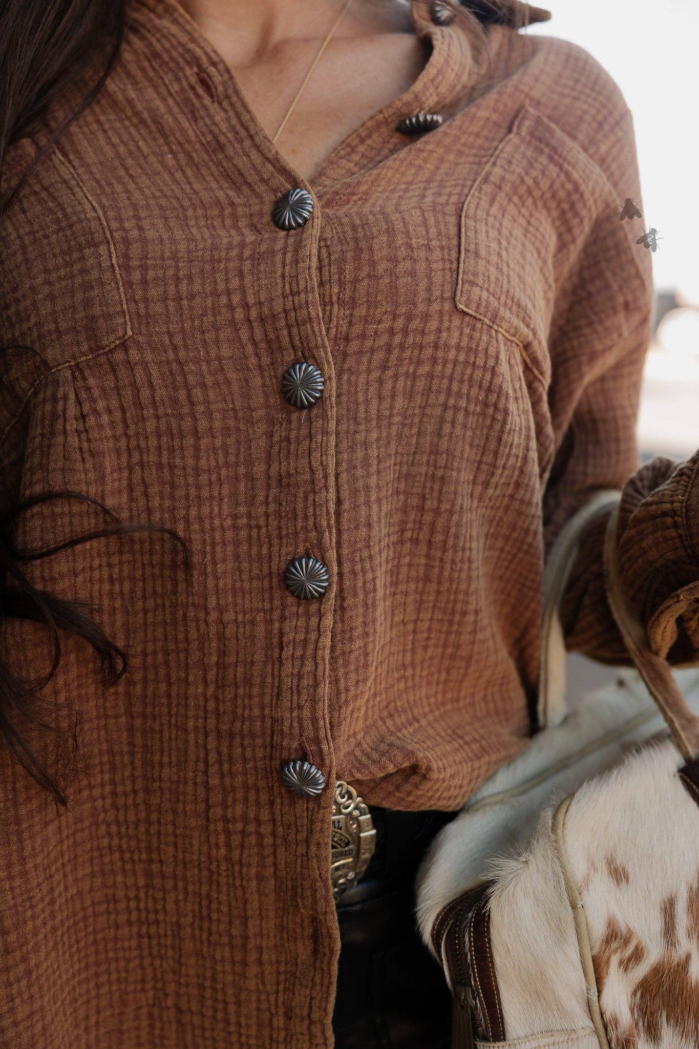 Acres Button Down