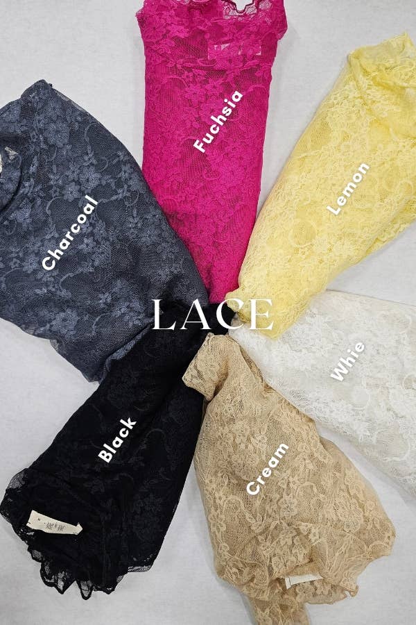 Floral Print Lace Long Sleeve Mesh/Lace Top