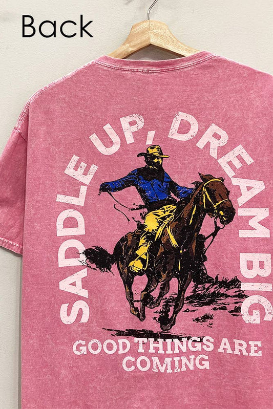 Saddle Up Cowboy Graphic Tee