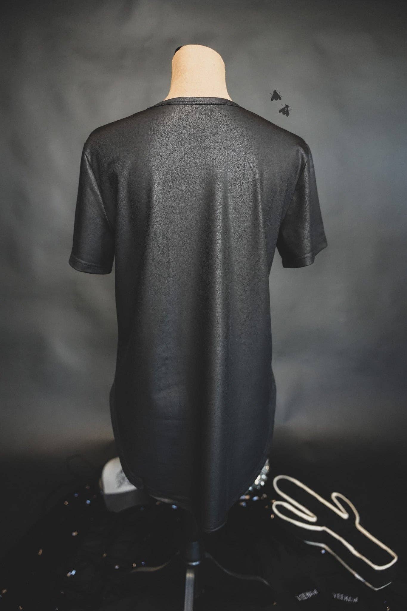 Swanky Leatherette Top