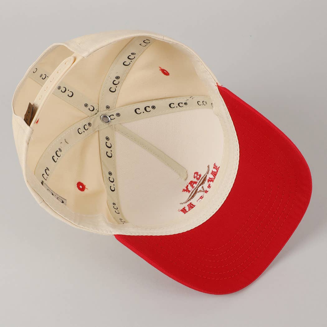 Say When  Mustache Tombstone Two-Tone Trucker Hat