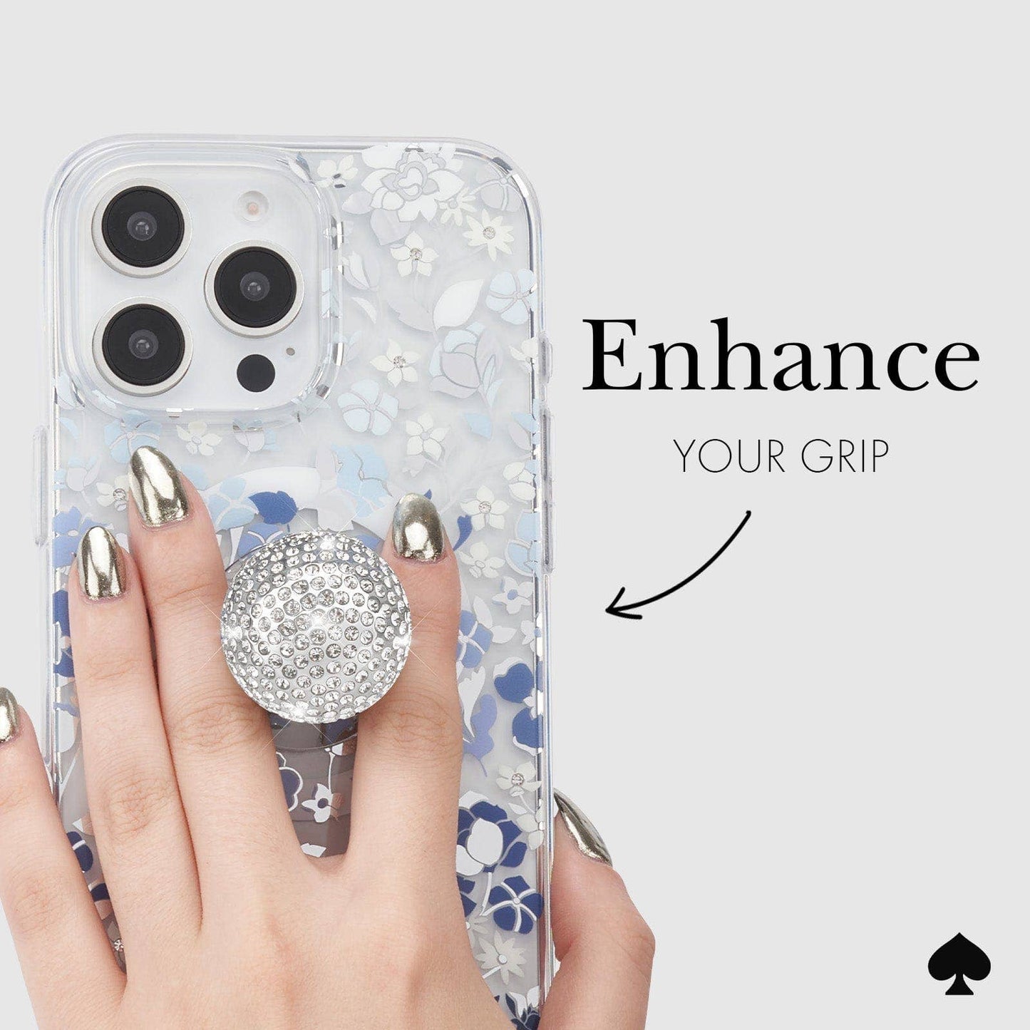 Kate spade new york Phone Grip and Stand Set in Stone: Set In Stone