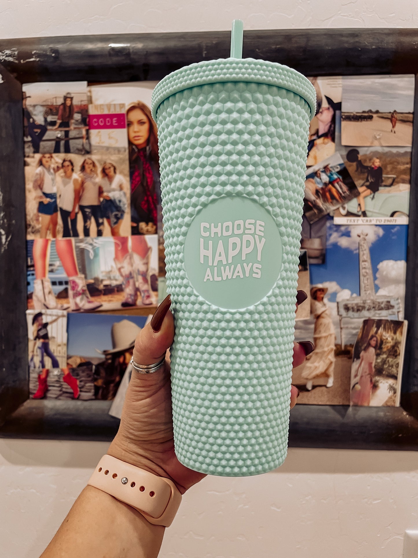 Choose Happy, Always Tumbler