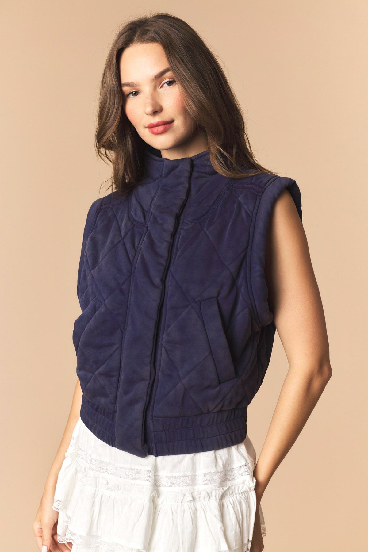Quilted vest