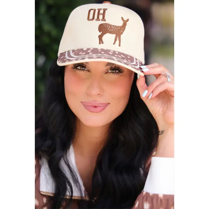 OH Deer adjustable hat